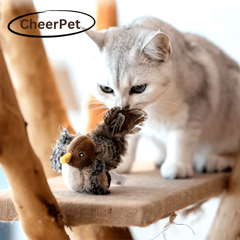 CheerPet⢠Cat Bird Toy with Wings
