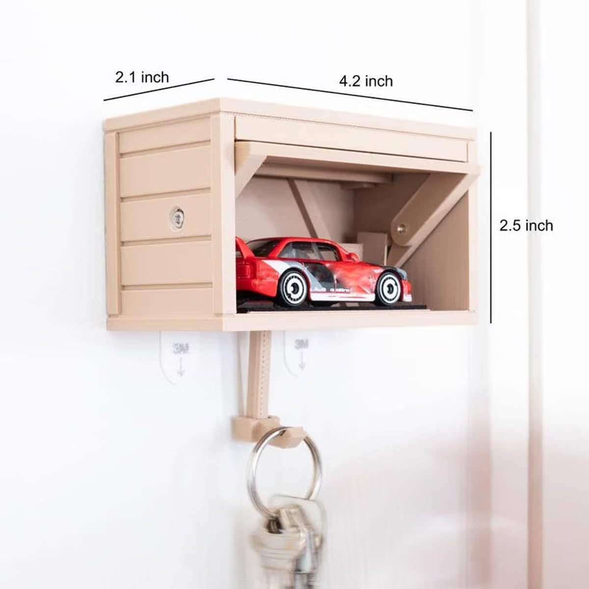 🚗🔑HotWheelie™ - Wall-Mounted Key Holder