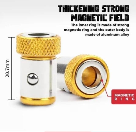 Screwbud™ - Magnetic Screwdriver Head Ring