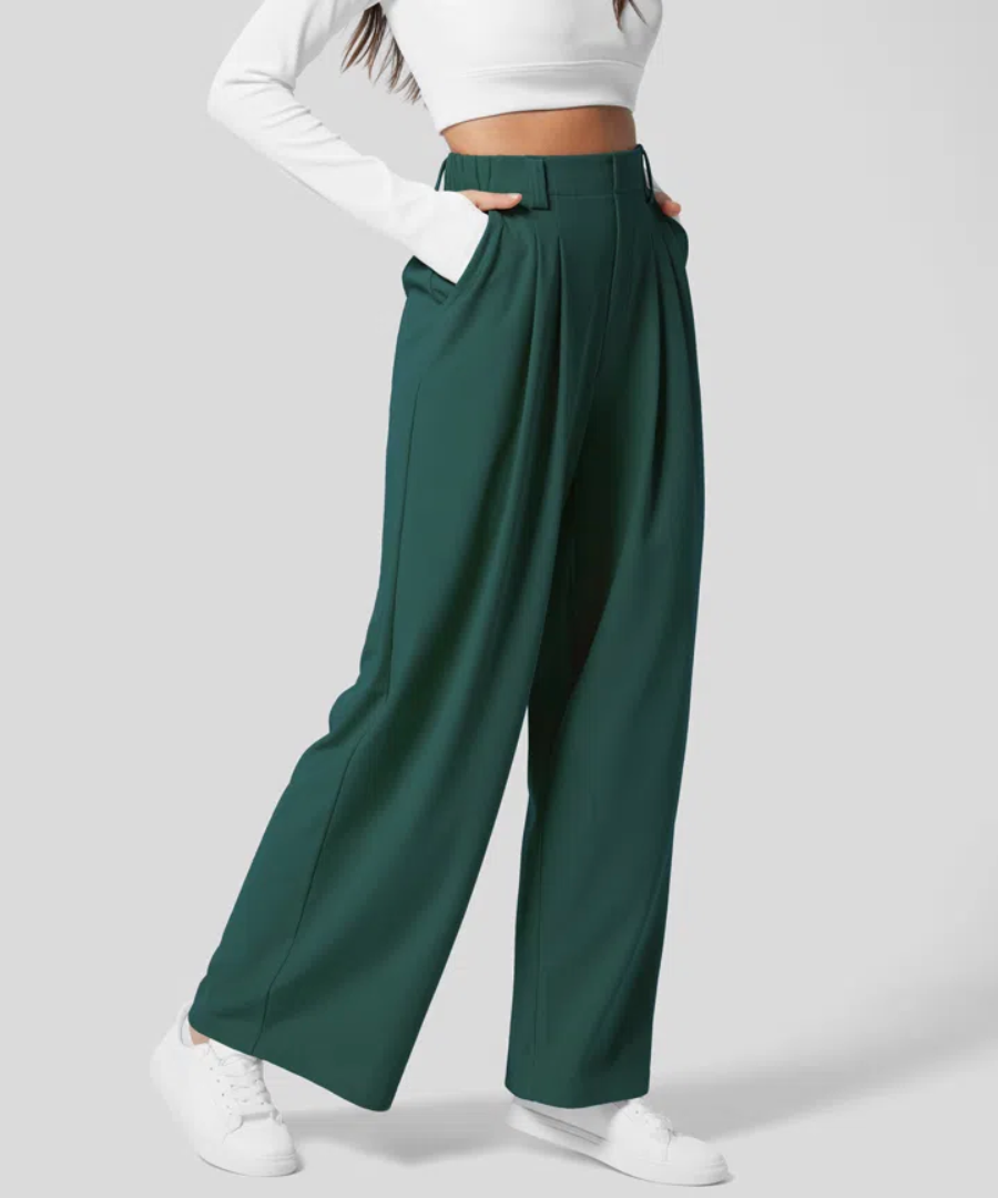 EllaFlow™ –High-Waist Trouser Pants