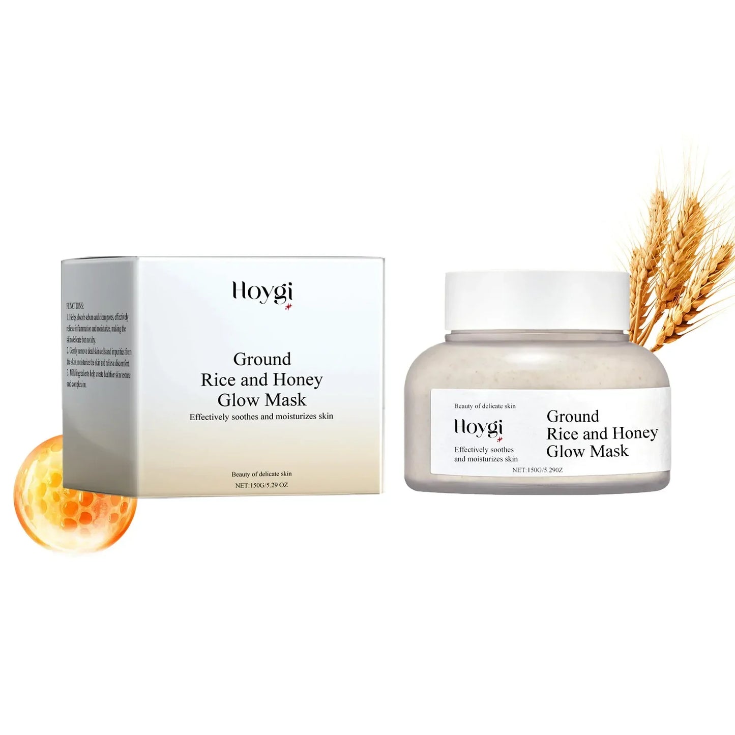 Rice & Honey Face Mask Hydrating Skin