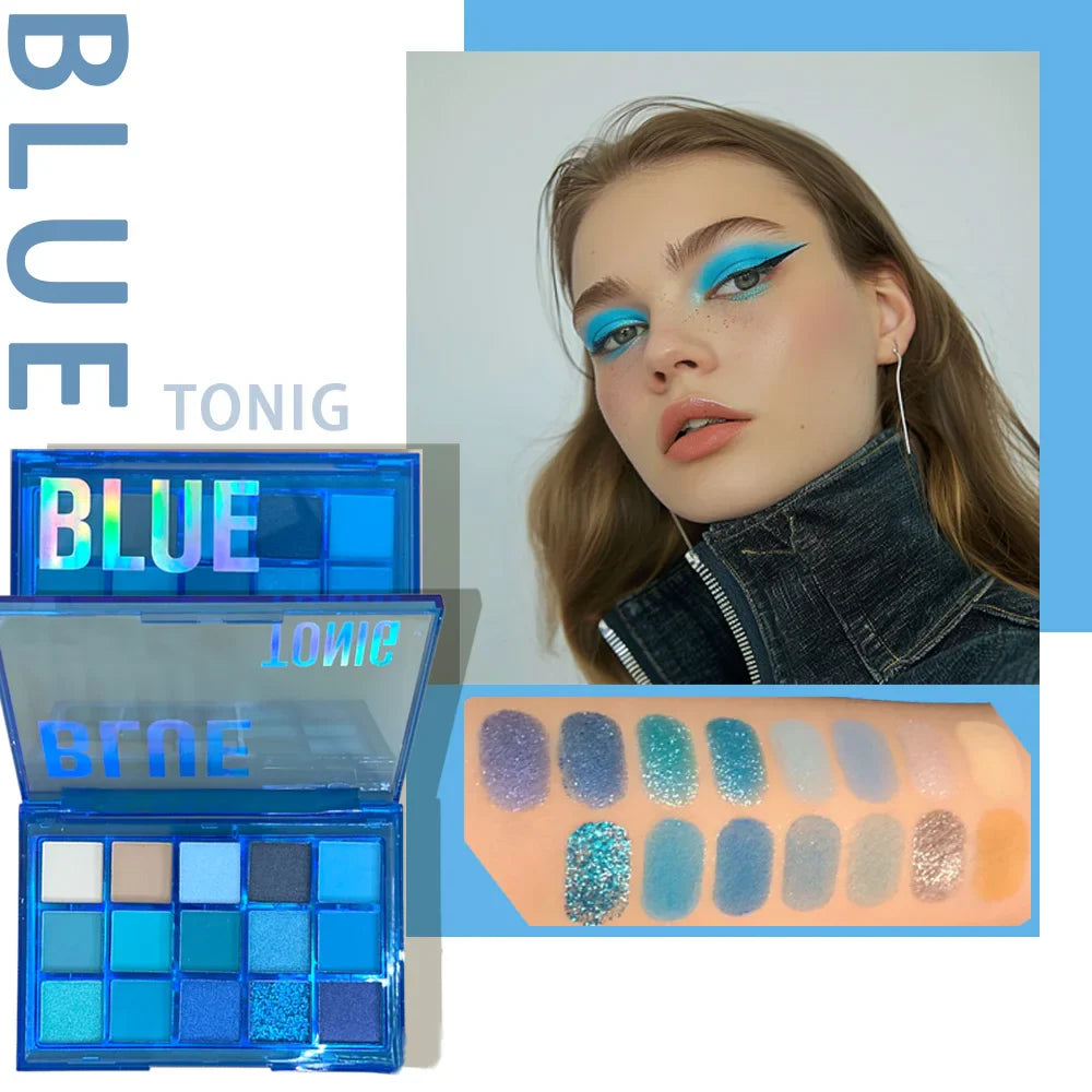 Makeup Palette Shimmer Matte Metallic Bold Waterproof