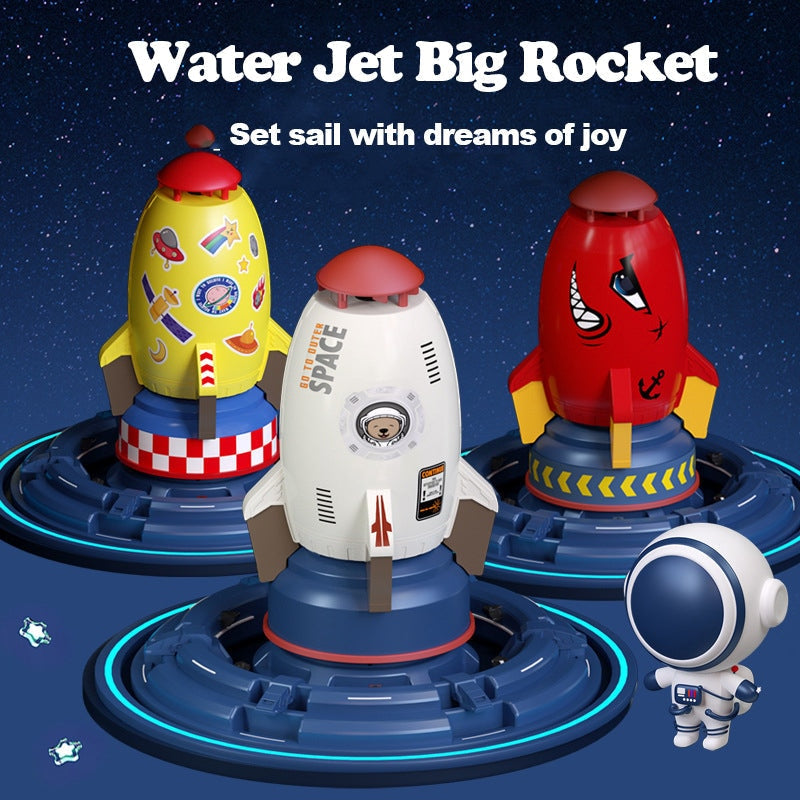 Skyjet Rocket for Kids – Water Pressure Rocket!