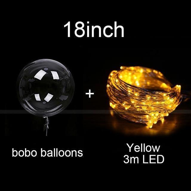Glow™ - Reusable LED balloons to light up your parties (X10)
