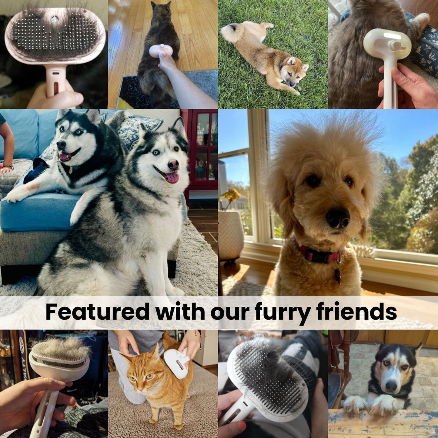 Pawlish™ Pet Grooming Brush