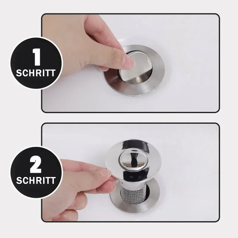 ClogBlocker – Heavy Duty Steel Drain Strainer