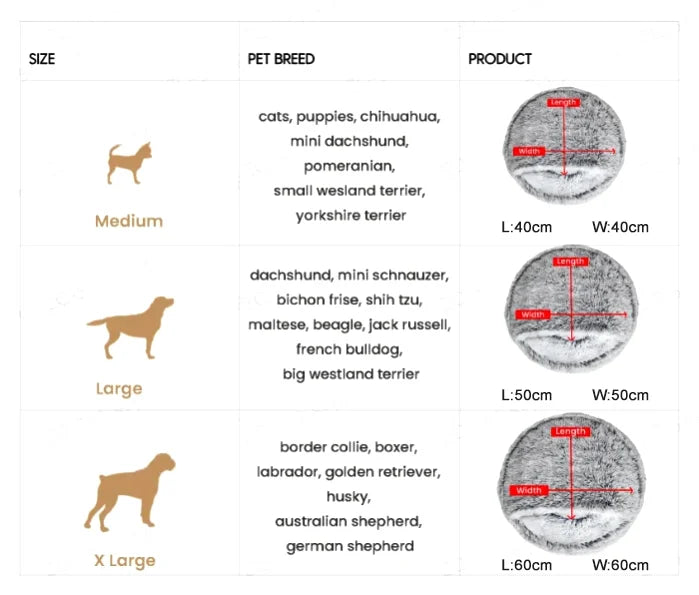Cushypaw™ - Deluxe Pet Sleeping Bed