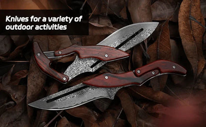 Blade™ – Hand Forged Damascus Steel Folding Knife