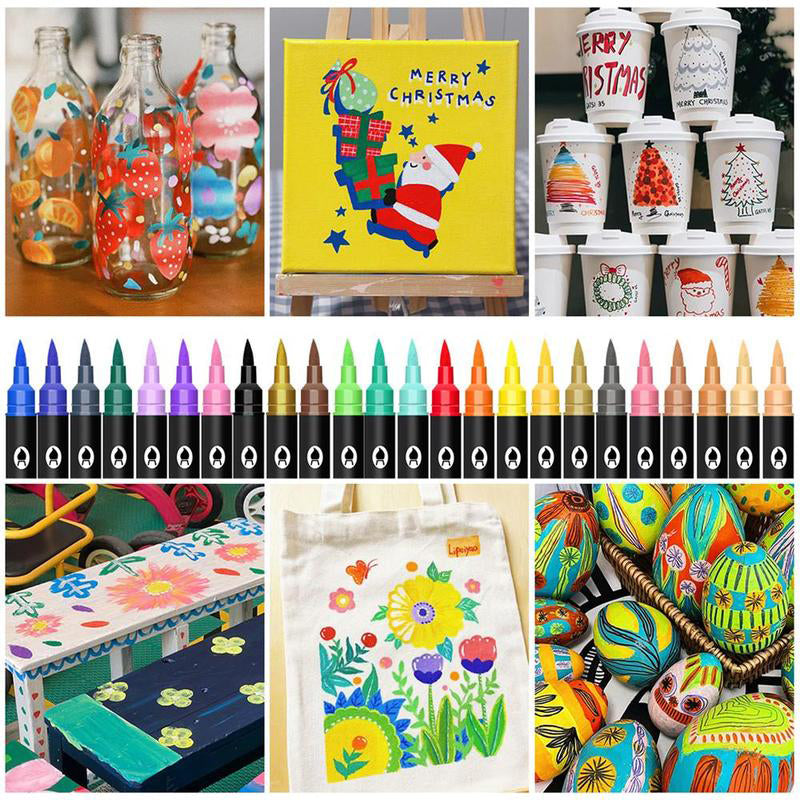 STYLO™ - Acrylic paint pens for vibrant creations