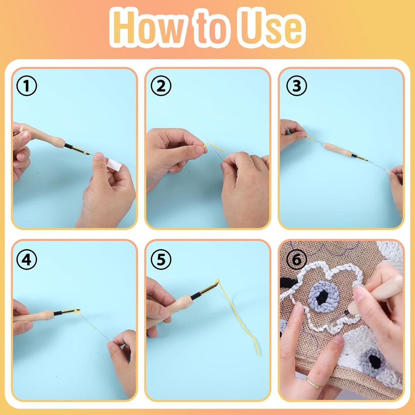 Embroider™ Punch Needle Kit (50% off)