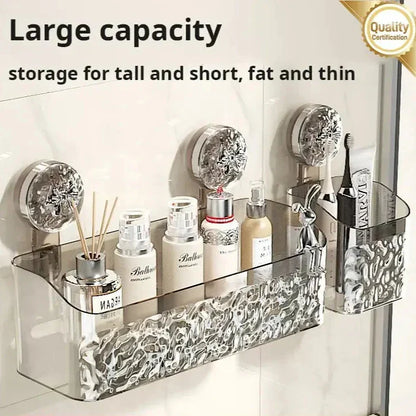 Shelfie™ Practical wall shelf without drilling for the bathroom