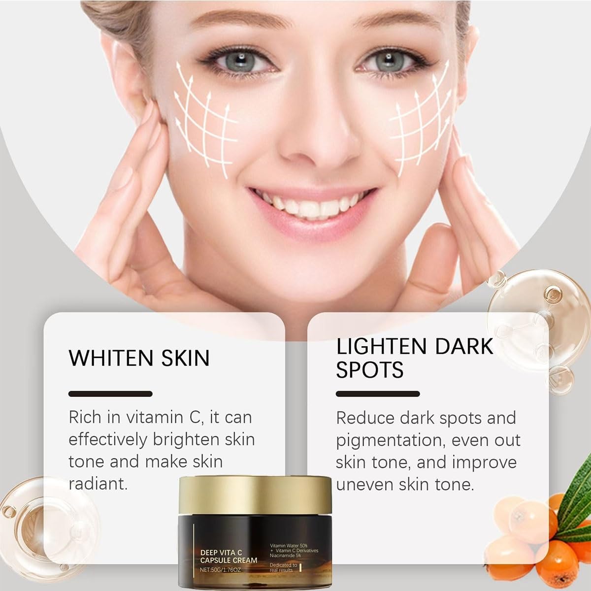 Briller™ - Visible glow and hydrated skin Vitamin C Capsule Cream