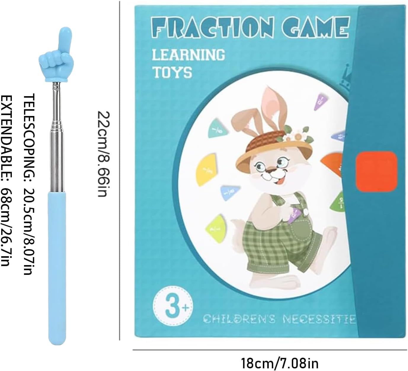 Magnetic Math Set: Math learning set for children (ages 6 and up)