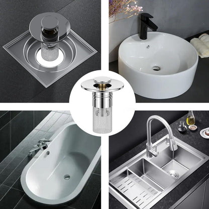 ClogBlocker – Heavy Duty Steel Drain Strainer