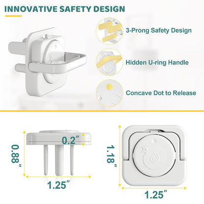 Socketpro™ - ✅45pcs Electric Socket Cover for Baby and Pet Safety