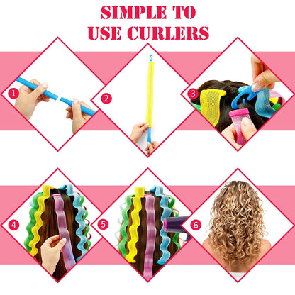 Wavers™ - Hair Wave Formers Roller 12pcs