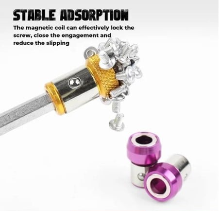 Screwbud™ - Magnetic Screwdriver Head Ring