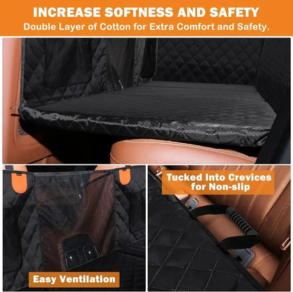 RuffRuff™ - Hard Bottom Dog Car Seat Protector