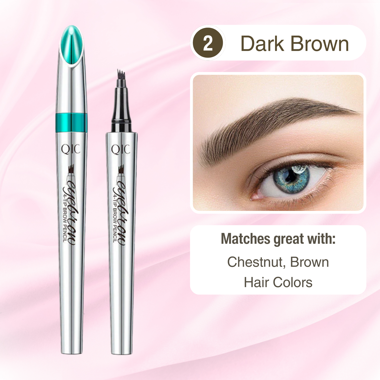 1+1 FREE I Beauté™ Premium Natural Tip Microblading Eyebrow Pen