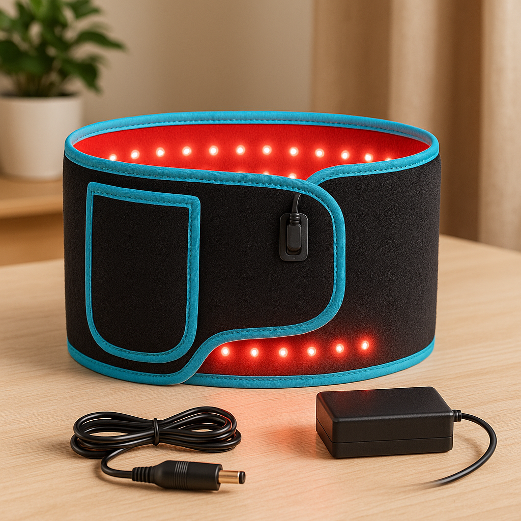 Slimgleam™ Red Light Therapy Belt — Smooth, Firm & Support Your Core Naturally