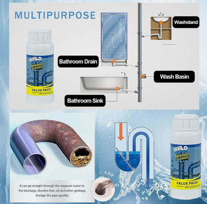 1+1 FREE I Wild Tornado – Drain, Toilet, and Drain Unblocker