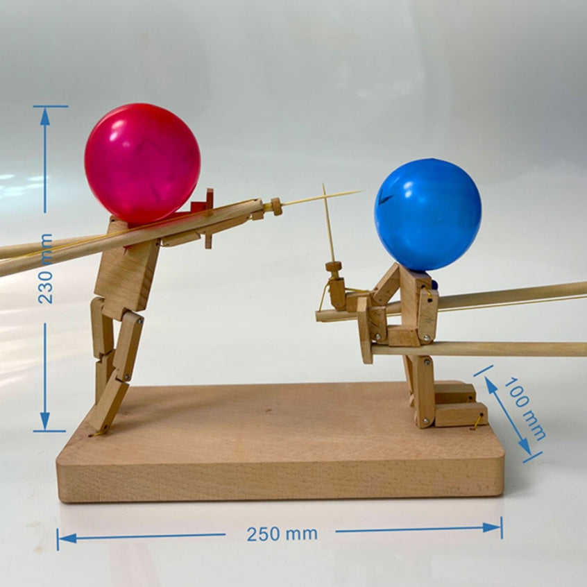 Parry™ Balloon Heads Wooden Fighters