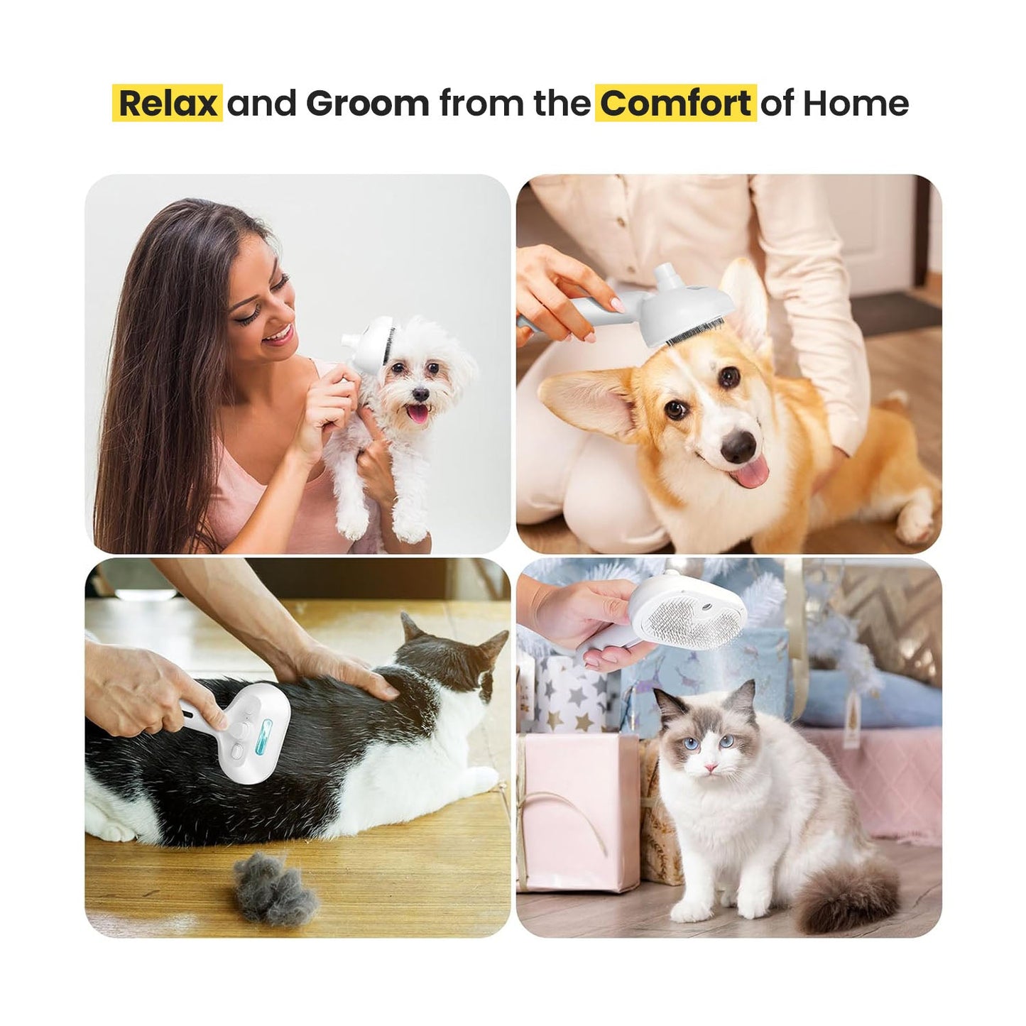 Pawlish™ Pet Grooming Brush