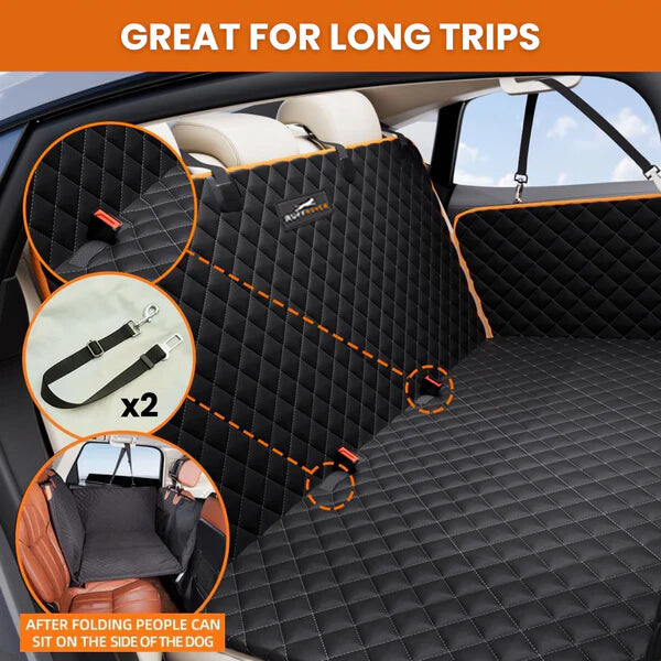 RuffRuff™ - Hard Bottom Dog Car Seat Protector