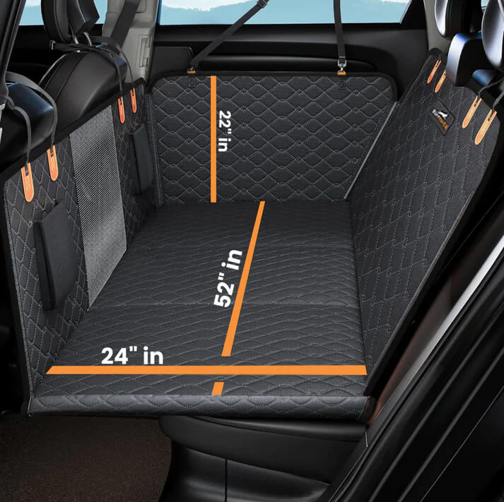 RuffRuff™ - Hard Bottom Dog Car Seat Protector