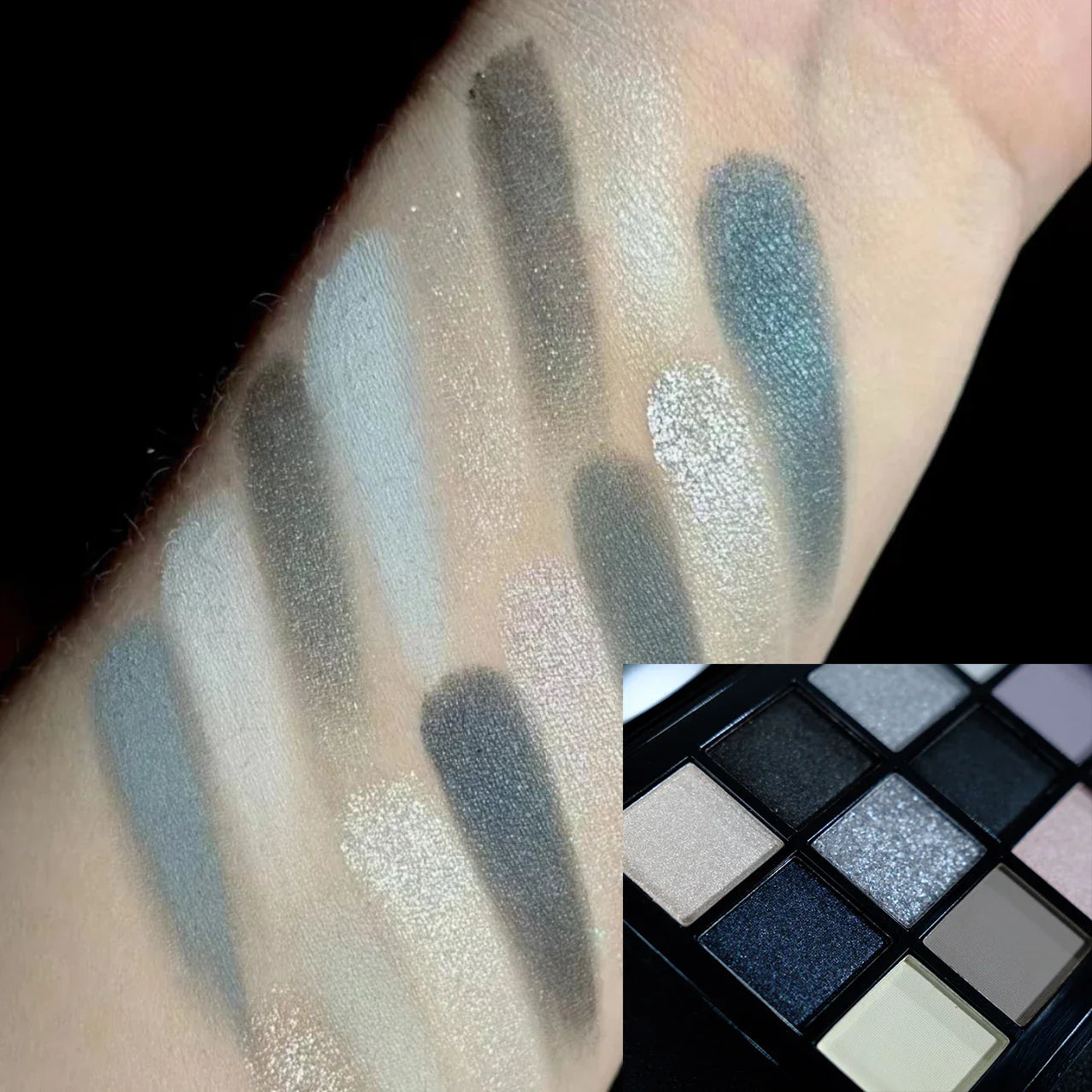 Black Smokey Eyeshadow Palette