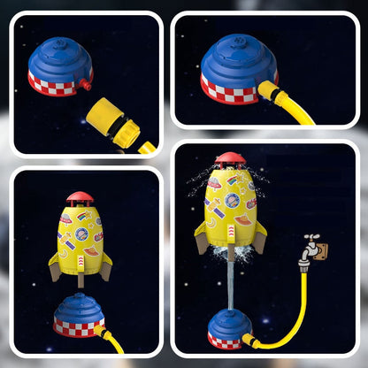 Skyjet Rocket for Kids – Water Pressure Rocket!