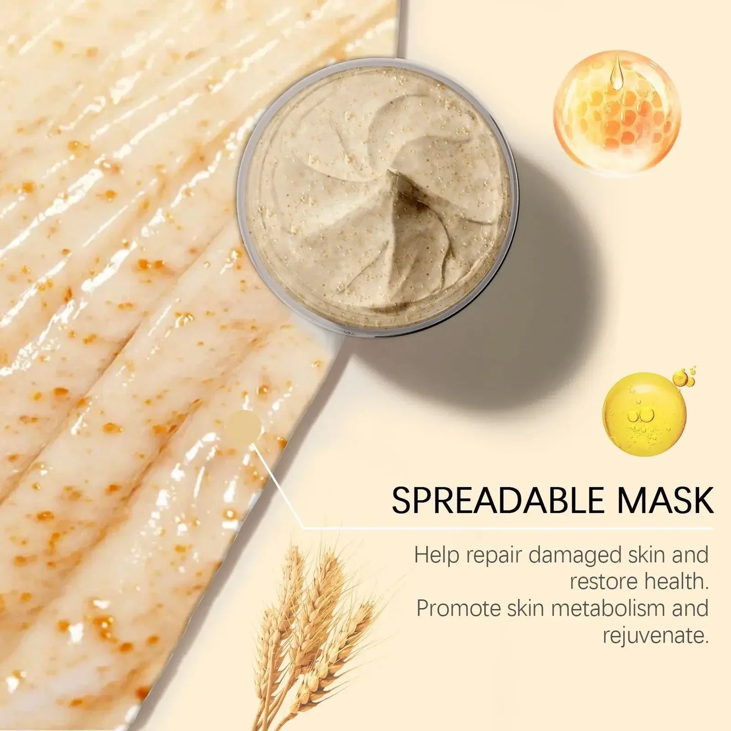Rice & Honey Face Mask Hydrating Skin