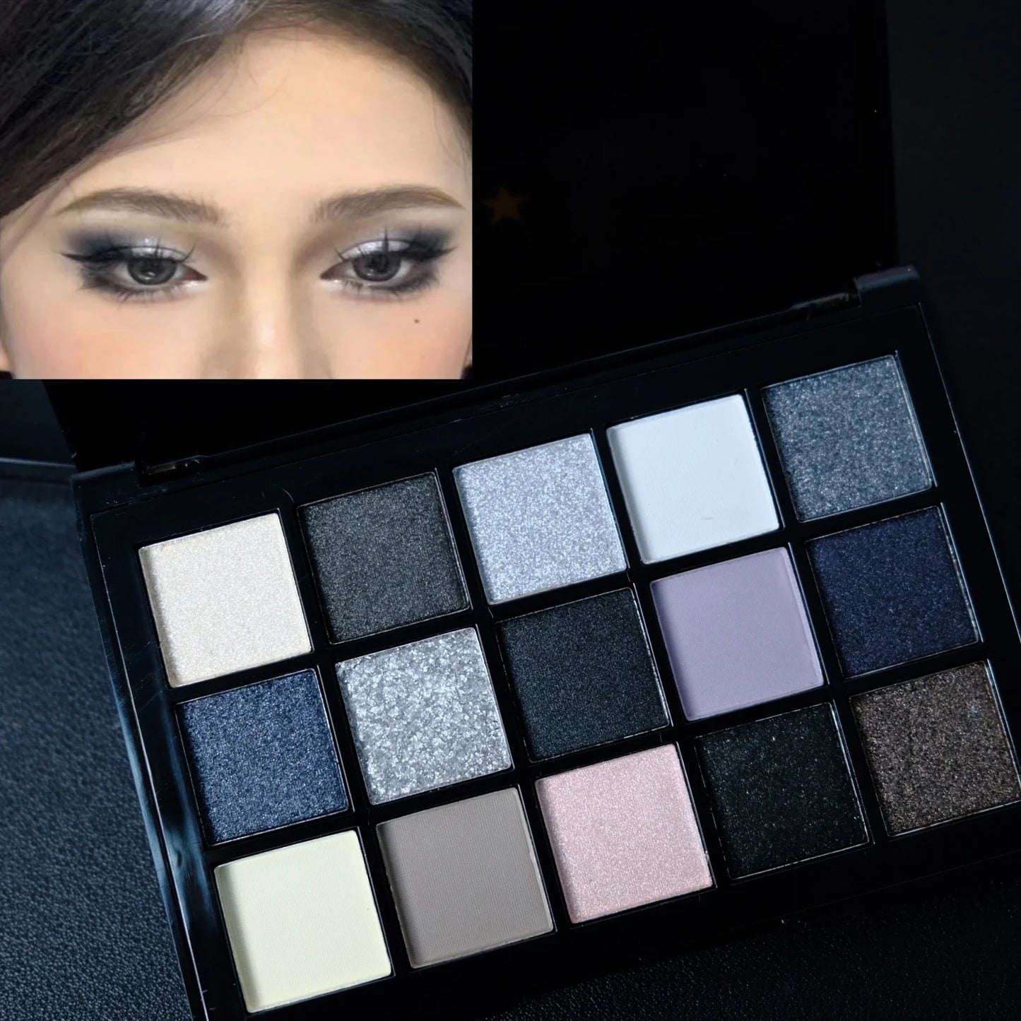 Black Smokey Eyeshadow Palette