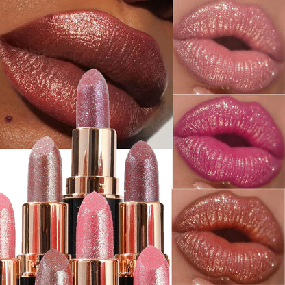 Matte Glitter Lipstick Waterproof