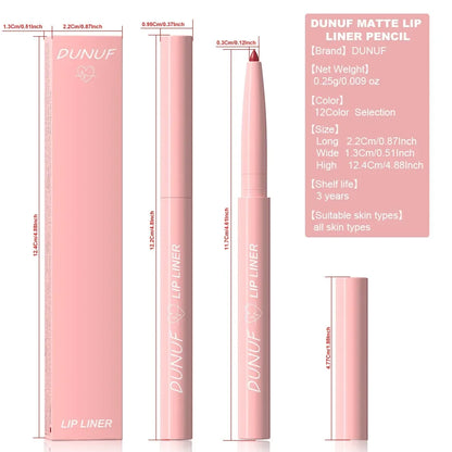 Slim Lip Liner Pencil Waterproof