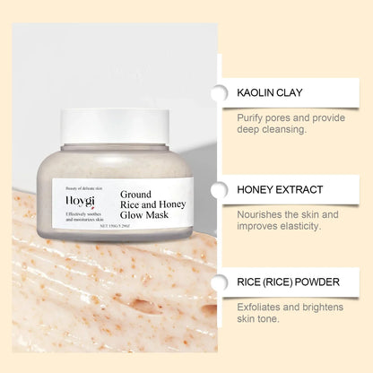 Rice & Honey Face Mask Hydrating Skin