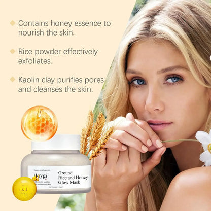 Rice & Honey Face Mask Hydrating Skin