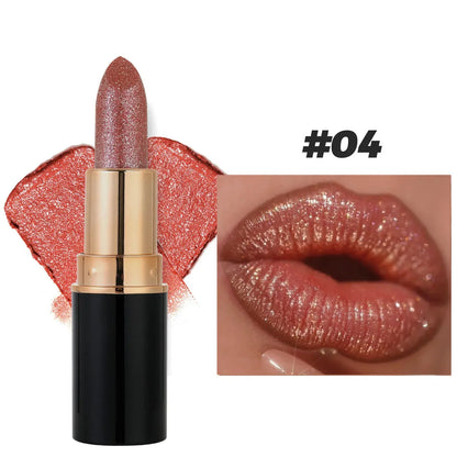Matte Glitter Lipstick Waterproof