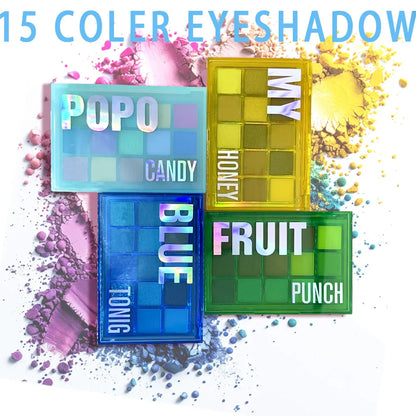 Makeup Palette Shimmer Matte Metallic Bold Waterproof