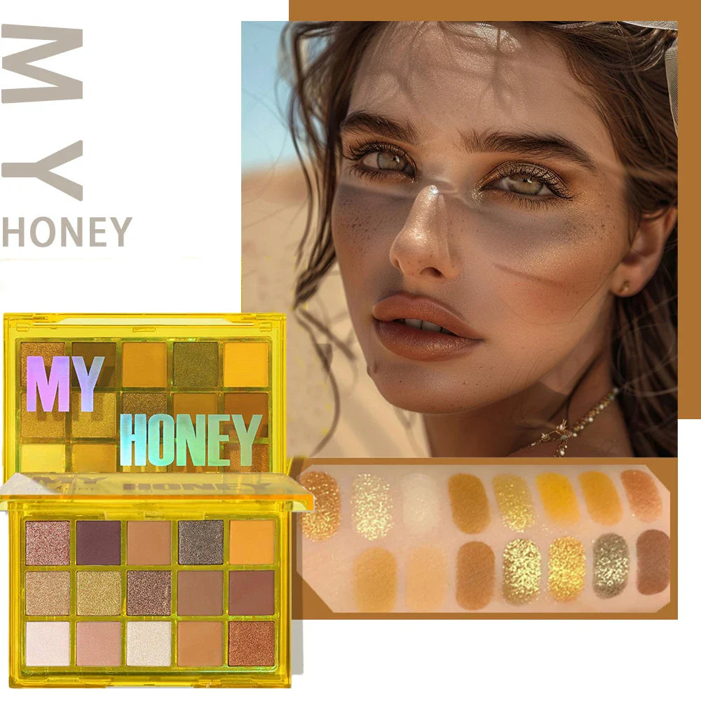 Makeup Palette Shimmer Matte Metallic Bold Waterproof
