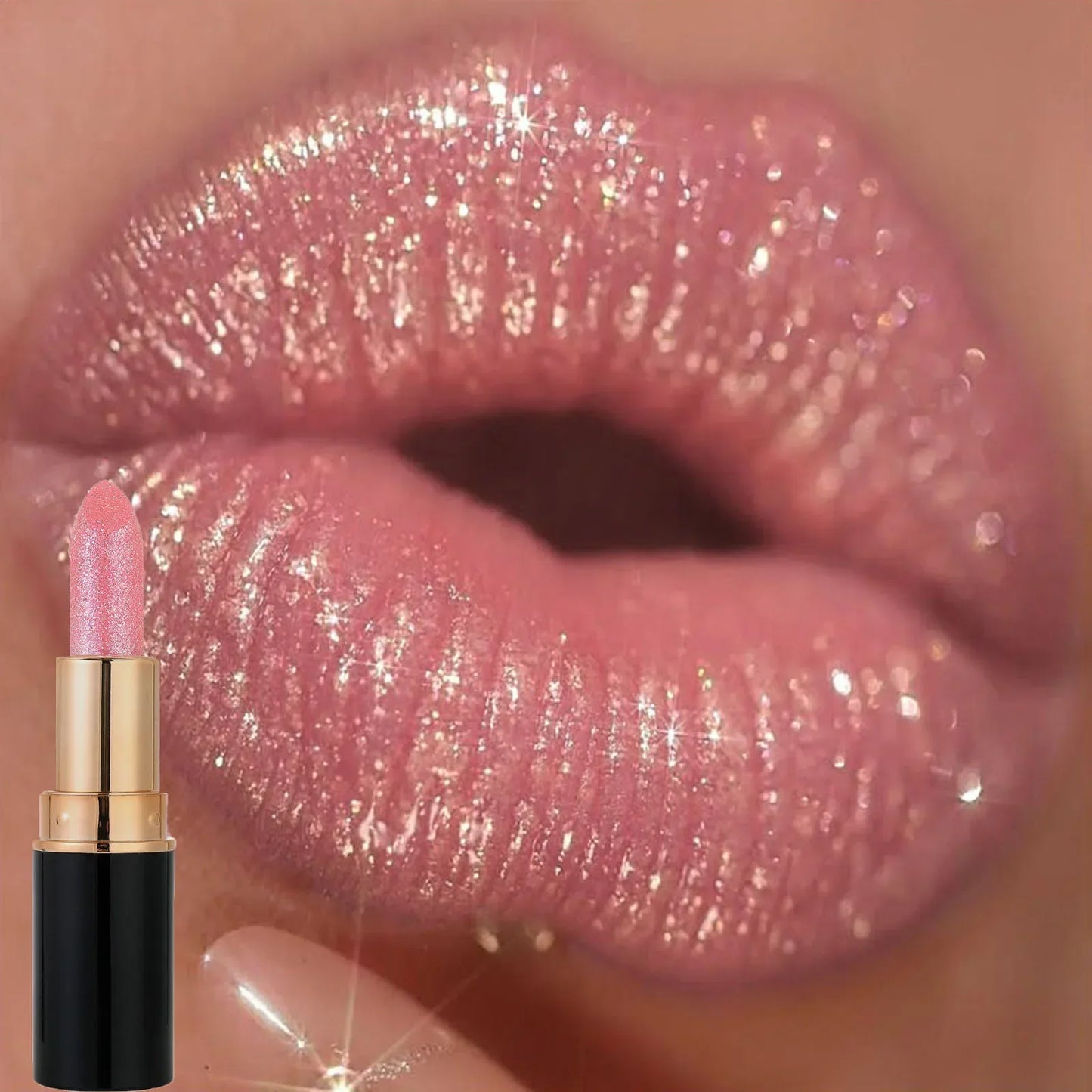 Matte Glitter Lipstick Waterproof