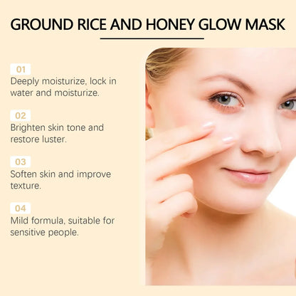 Rice & Honey Face Mask Hydrating Skin