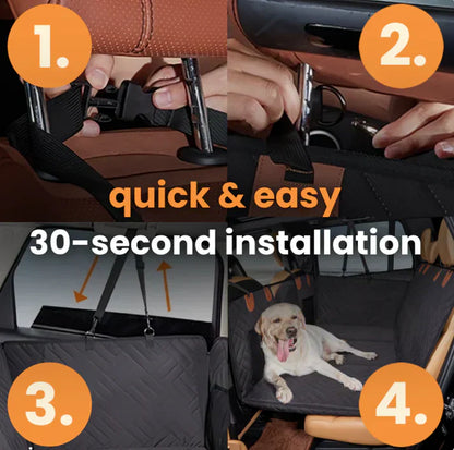 RuffRuff™ - Hard Bottom Dog Car Seat Protector