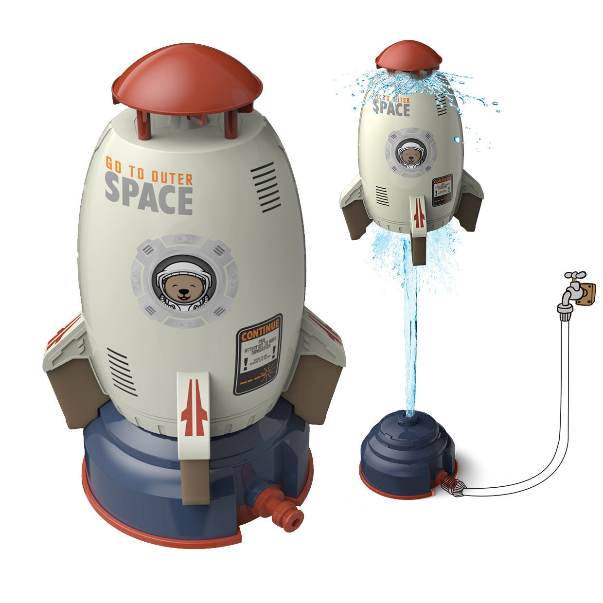 Skyjet Rocket for Kids – Water Pressure Rocket!