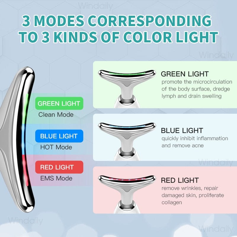 Caedreaglow™ - LED Microcurrent Handset (3 in 1)