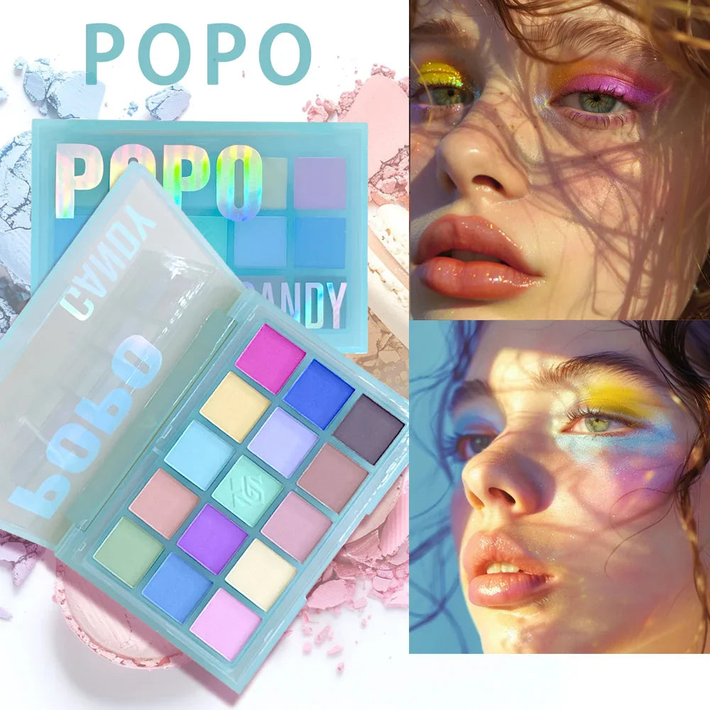 Makeup Palette Shimmer Matte Metallic Bold Waterproof