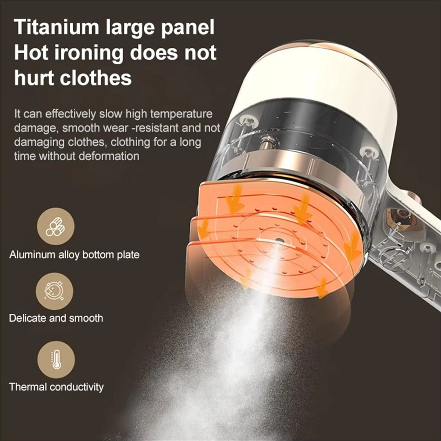 SteamQuickEase™ - Mini Travel Iron & Garment Steamer