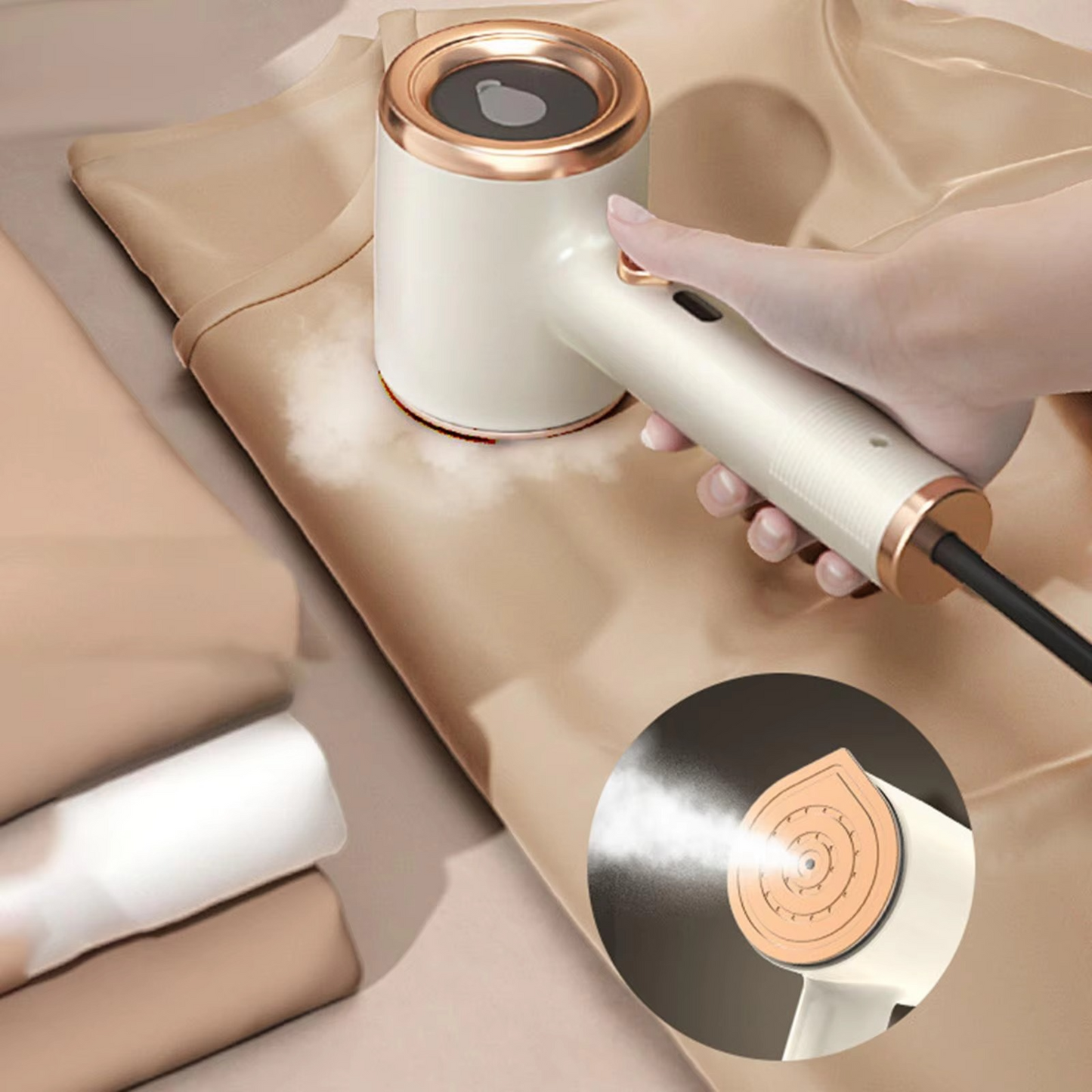 SteamQuickEase™ - Mini Travel Iron & Garment Steamer