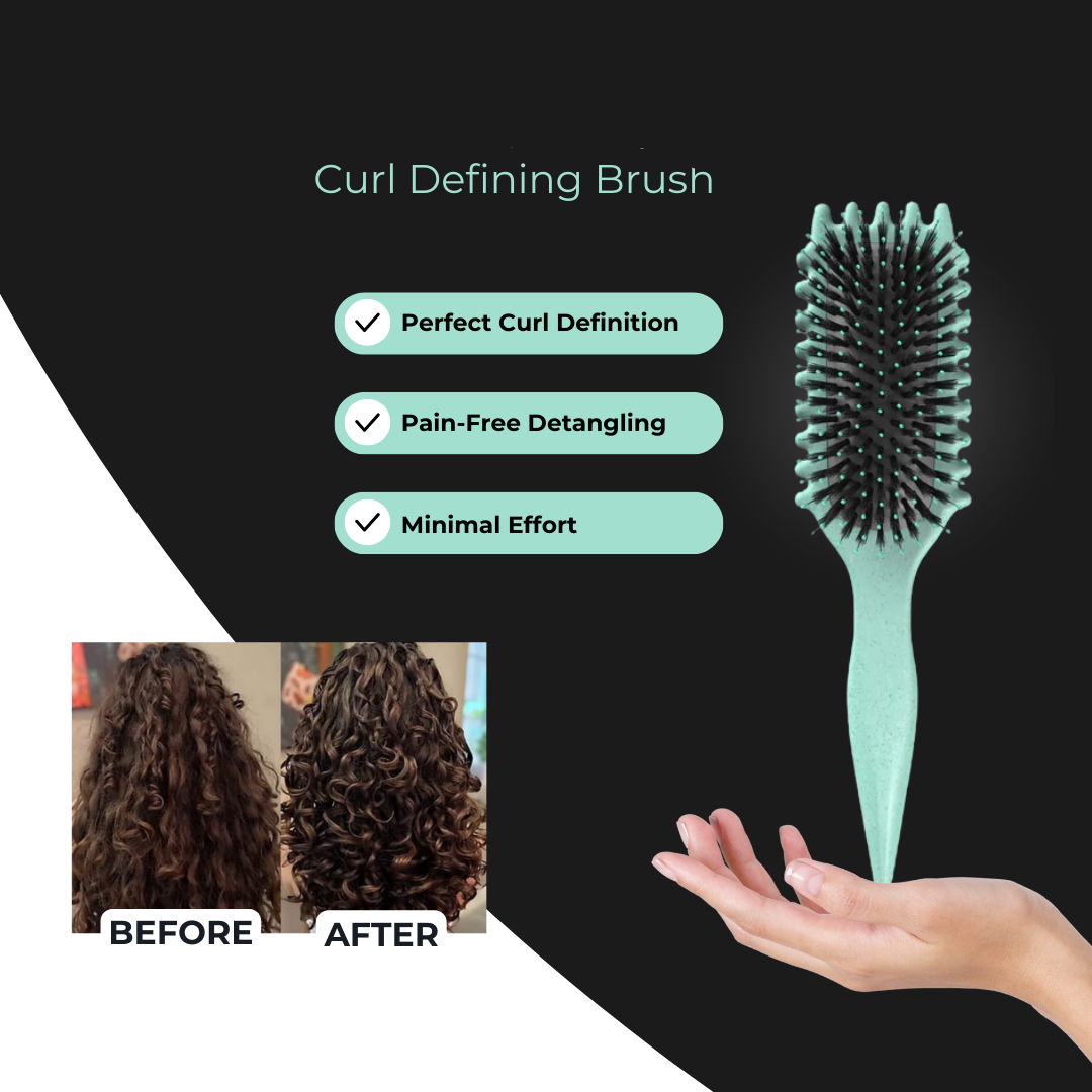 Curlyplus™ - Hairbrush for defined curls without frizz
