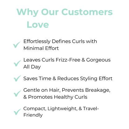 Curlyplus™ - Hairbrush for defined curls without frizz